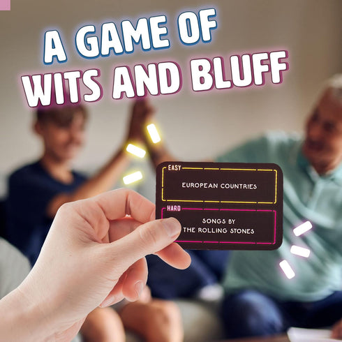 Ginger Fox Ultimate Arrogance Game - Bluffing & Deception Card Game for Ages 12+, Fun Family Game Nights