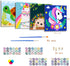 CarlonLin 4 Pack 8-12, (8x8inch) Framed Paint by Number for Kids, Paint by Numbers for Kids Ages Paint by Numbers Kits