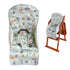 High Chair Pad,high Chair Cushion,seat Cushion Breathable Pad,Comfortable Seat Belt Design,Cute Pattern,Soft