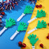 6 7.5 Inch Syhood Pcs Hand Clappers Noise Makers Party Favors Plastic Clapper Sporting Events Cheers for Football