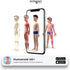 Humanoid 4D+ Augmented Reality Human Anatomy Model - Interactive STEM Tool with Free App