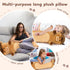 Tezituor Long Plush Cow Body Pillow: 43" Cute Stuffed Animal Throw Pillow - Birthday Gift for Kids & Adults