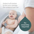 Angelcare Baby Bath Support (Grey) for Babies Under 6 Months Old