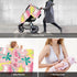 Hcpwzrf Pink Dinosaur Baby Car Seat Cover & Nursing Cover - Breathable Stretch Multi-Use Cover for Breastfeeding