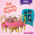 Set 30 6+ Mini Maker Tea Party Creations Paint Your Own Tea with UV Oven DIY Ceramic-Like Craft Kit for Girls Decorate