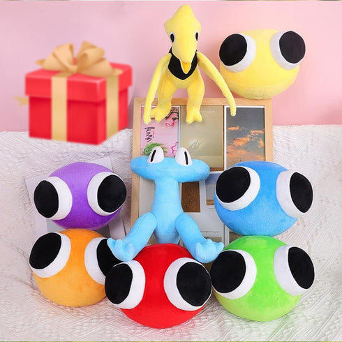 8pcs Rainbow Plush Toys, Stuffed Animal Plush Dolls, Chapter 2 Plushies for Fans Birthday Kid