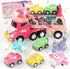 usrela Toys for 2 3 Year Old Girl Truck, 7-in-1 Carrier Truck