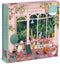 Galison Florette Puzzle, 500 Pieces, 20” x 20” - Floral Jigsaw with Beautiful Illustration by Victoria Ball