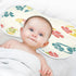 YETTASBIN Flip Flops Muslin Baby Burp Cloth, Super Soft Absorbent Cotton Burp Rag Baby Bibs Feeding Cloth for Newborn