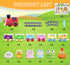 Utrena Set, 1 2 3 Toddler Train Track Toys,Electric Farm Animal Train Realistic Steam Lights Sound, Interactive Boy
