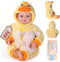 BABESIDE Value 5-Piece Realistic Baby Doll Set Includes 15-Inch Soft Body Doll,