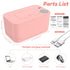 UKQRRTC Baby Wipe Warmer Wipe Warmer Dispenser Thermostat Even Heating Baby Wipe Heater Portable Wipes Warmer with USB