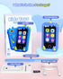Kids Toy Smartphone for Boys Ages 3-8, Fake Play Phone with Music Player, Dual Camera, and Puzzle Games