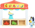 Bluey Mini Playsets Farmers Market Playset with Articulated Figure, Shopping Bag, and Accessories