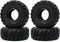 TREAL 1.0 Tires Soft Sticky RC Crawler Tires TrailBurner 62mm (4P) for 1/24 1/18 SCX24 AX24 TRX4M