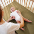 Kewlife gift 50x27in 100% 360 28" 52" Muslin Crib Sheet Cotton Baby Fitted Sheet for Boys & Girls, Ultra Soft