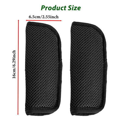 LiXiongBao 2 Pack Seat Straps Shoulder Pads for Toddler Kids,Pushchair Strap Covers,Soft Seat Strap Pads for Pushchair