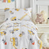 4 Set Set Set Bulldozer Pieces Toddler Bedding for Boys Toddler Bed Cute Toddler Bed in a Bag with Sheet and Pillow