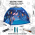 Space World Play Tent Galaxy Dome Playhouse for Kids, 47" x 47" x 43", Perfect Indoor and Outdoor Fun