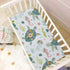 Fitted Crib Sheets, Turtle Sea Horse Stretchy Portable Playard Sheets, Soft Mini Crib Mattress 39 x 27 in for Babies