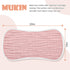 Set 6, 20'' 10'' MUKIN Baby Muslin Burp Cloth of Ultra Soft Absorbent Thick Cotton Burping Cloths for Unisex Newborn