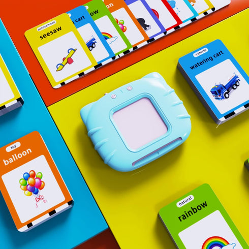 1 2 3 4 5, 520 Lapare Audible Learning Toy with Music for Toddler Age Sight Words Talking Flash Cards Toy for Girls