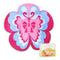 Premium Baby Bath Pad with Butterfly Flower - Ultra Soft & Quick