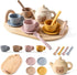 Tea Party Set for Little Girls 1-3 Kids Tea Set with Silicone