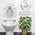 Hosslly 19" Elongated Toilet Seat with Built in Potty Training Seat, Potty Training Toilet Seat for Toddlers, Magnetic