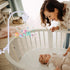 SAGOOITS 24 inch Baby Crib Mobile Bed Bell Holder Arm Bracket, with Music Box, The Foundation can be Adjusted Width-DIY