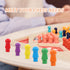 Vaguelly Replacement Wooden Pegs, 60pcs Colorful Chinese Checkers Pegs for Classic Strategy Board Game