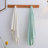 lasoftan 40 30 inches, 2 Jersey Swaddle Blanket, Ultra Soft Stretchy Receiving Blanket, Baby Girl Newborn Rainbow