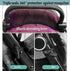 Stroller Mosquito Net, Baby Bassinet Net Cover, Universal Pram Zipper Mesh Bug Net for Pushchair