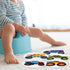 Zonon 10 Pieces Potty Training Seat Truck Potty Training Stickers for Boys Toilet Targets Color Changing Sticker Fun