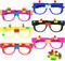 12 Pcs Building Bricks Glasses Building Blocks Games for Kids Birthday Party Favors Supplies, Carnival Party