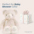 Bearington Baby's First Teddy Bear Plush - Creamy White Stuffed Animal, 12 Inch