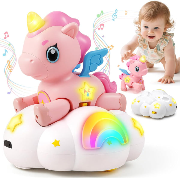 Duchong Baby Toy 6-12 Months, Toys for 1 Year Old Girl, Crawling