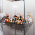 MECCANIXITY Acrylic Display Case, 4''x4''x10'' Clear Dustproof Box, Storage Organizer for Collectibles and Figures
