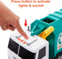 Matchbox 15-inch Recycling Truck with Lights & Sounds, Toy Cars for Kids Made from 80% ISCC-Certified Plastic