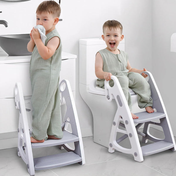 Potty Training Seat, Primlect Upgrade Ultra-Stable Toddler Toilet Seat for Kids Boys