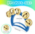 Yeshone 32 Pcs Hand Bells Jingle Bells Bulk, Noise Makers for Kids, Musical Instruments for Parties
