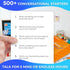500 QUOKKA Conversation Cards Game - Kids Edition | Questions | Original Version | Share Thoughts - Fun Talking Board