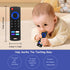 Baby Teething Toys, Food Grade Silicone Teether for Babies 3-18 Months, Fire Stick TV Remote Shape, BPA Free