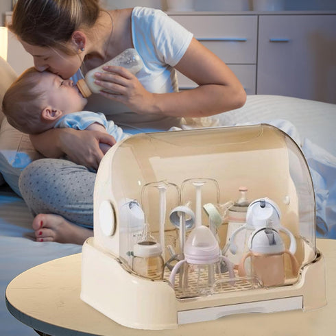 Generic Countertop Baby Bottle Organizer - Baby Bottle Storage Organizer | Bottles Station Organizeer | Removable