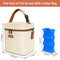 Pack, 6 9 Mancro Breast Milk Cooler Travel Bag with Ice Insulated Baby Bottle Bag Fits for Baby Bottles Up to Ounce