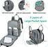 Backpack, Pack LANDICI Diaper Bag Multifunction Baby Diaper Bags with Changing Pad, Stroller Straps & Pacifier Case