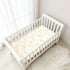 miaozhen 1 Pack 52x28 Cotton Crib Sheets for Baby Boys Girls Soft Animal Rustic Farm Flower Pink Stripe Muslin Crib