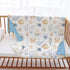 Buerhanerry 30"x40" Under The Sea Baby Blankets Neutral for Boys Girls, Ocean Animals Toddler Soft Minky Blanket