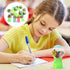 Ipetboom 12pcs Gumball Machines Erasers, Mini Fruit Eraser Dispenser, Novelty for Games, Prizes, Holiday Party Stuffers
