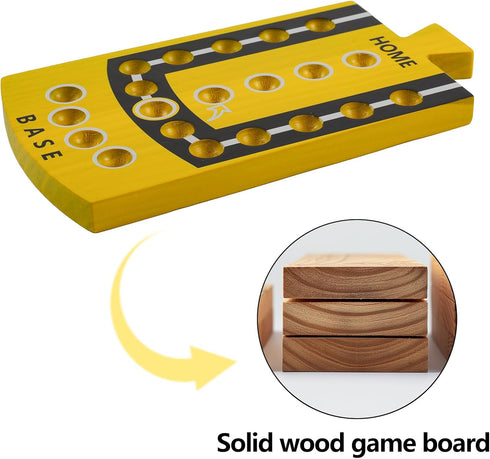 6 6 6 24 6 (6 Wahoo Splicing Board Game Original Board Game Color Printing Portable Gaming Board for Players piece